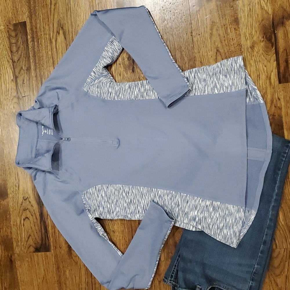 Womens Layers 1/4 zip Qwik-dry top size M